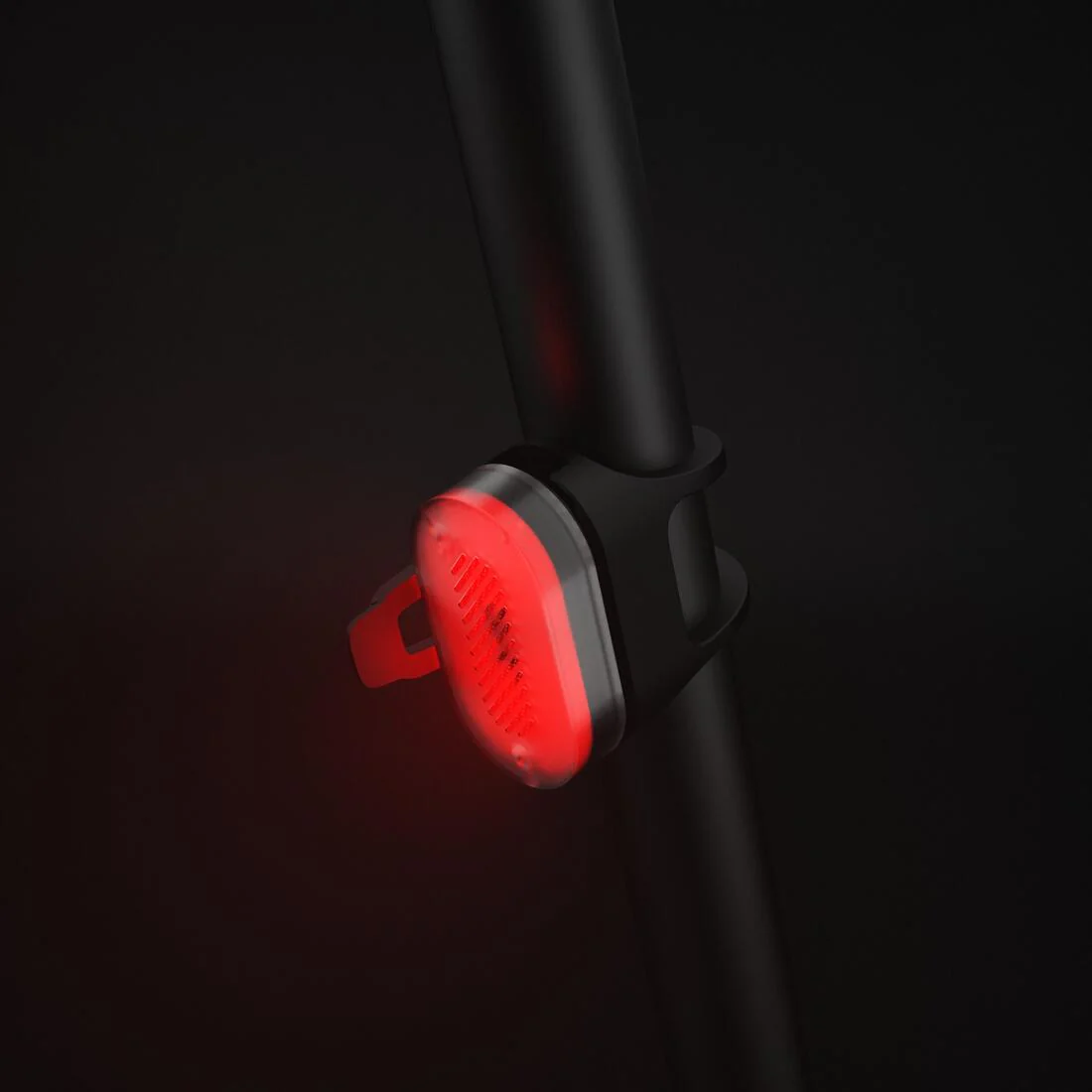 2 Luces Bicicleta SL510 Delantera/Trasera Negro USB Clip - Image 4