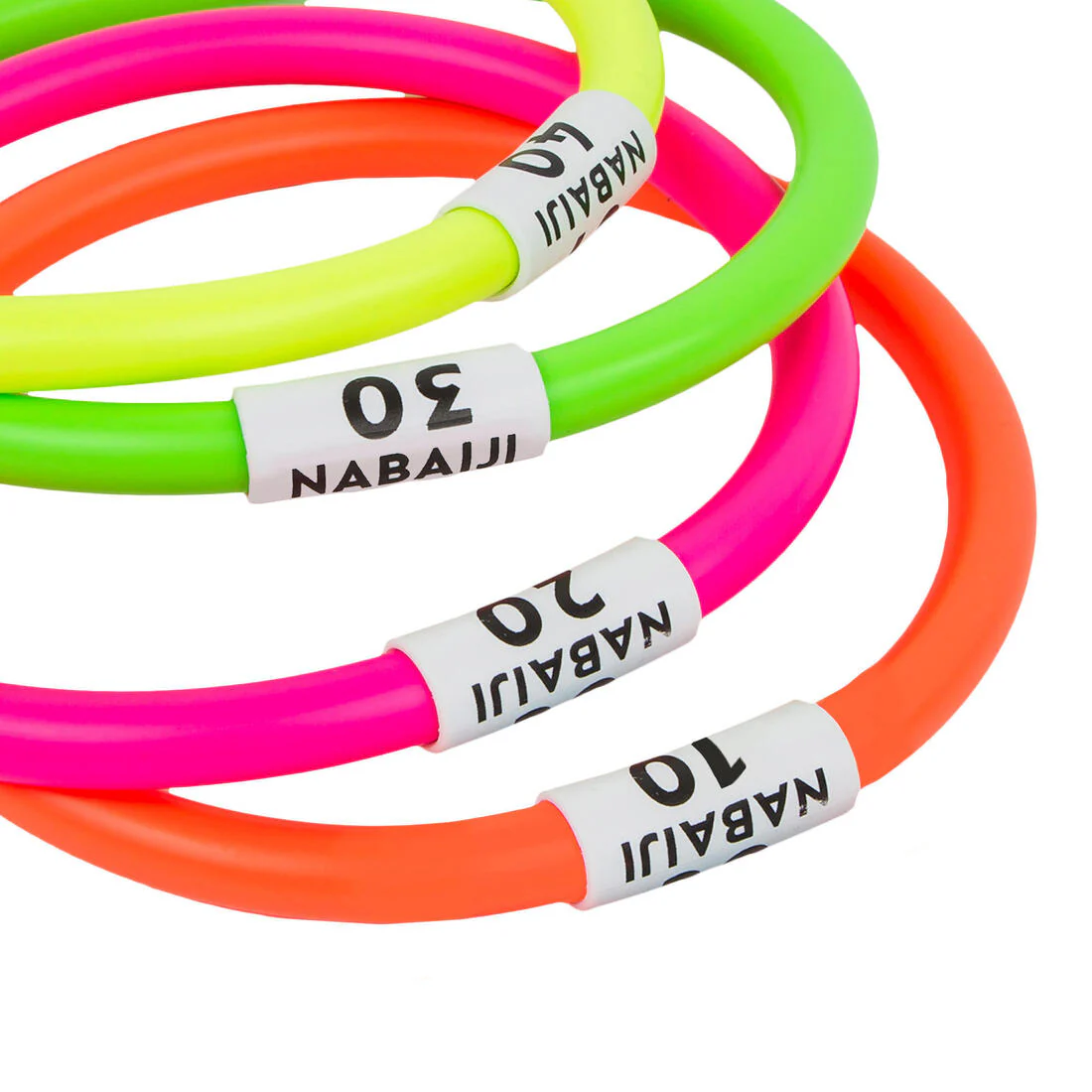 4 Anillos Acuáticos Lastre Multicolores - Image 3