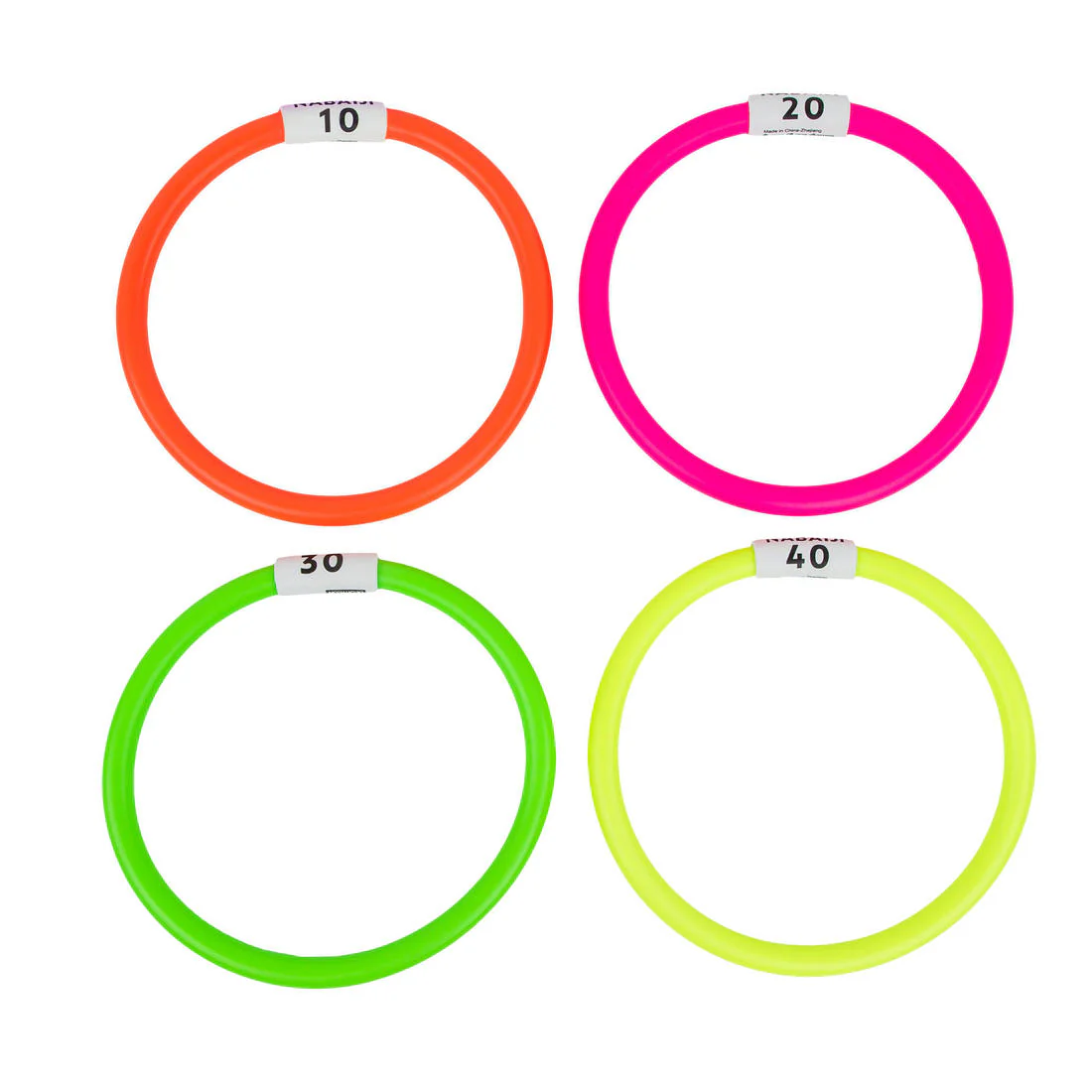 4 Anillos Acuáticos Lastre Multicolores - Image 4