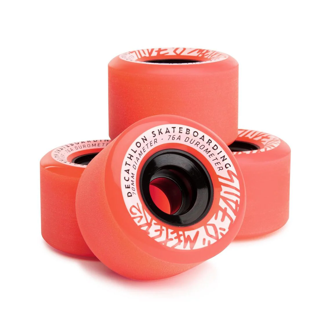 4 ruedas de longboard slide de 70mm 76A - Image 7