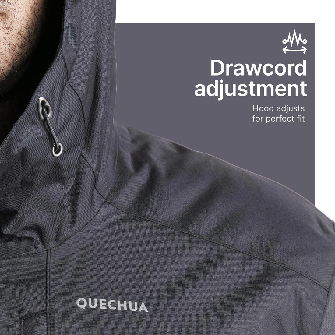 Abrigo de tejido polar impermeable para senderismo para hombre SH500 -10 °C - Image 27