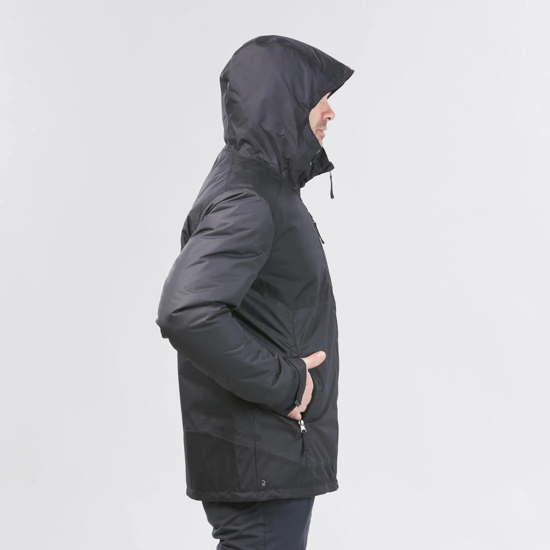 Abrigo de tejido polar impermeable para senderismo para hombre SH500 -10 °C - Image 7