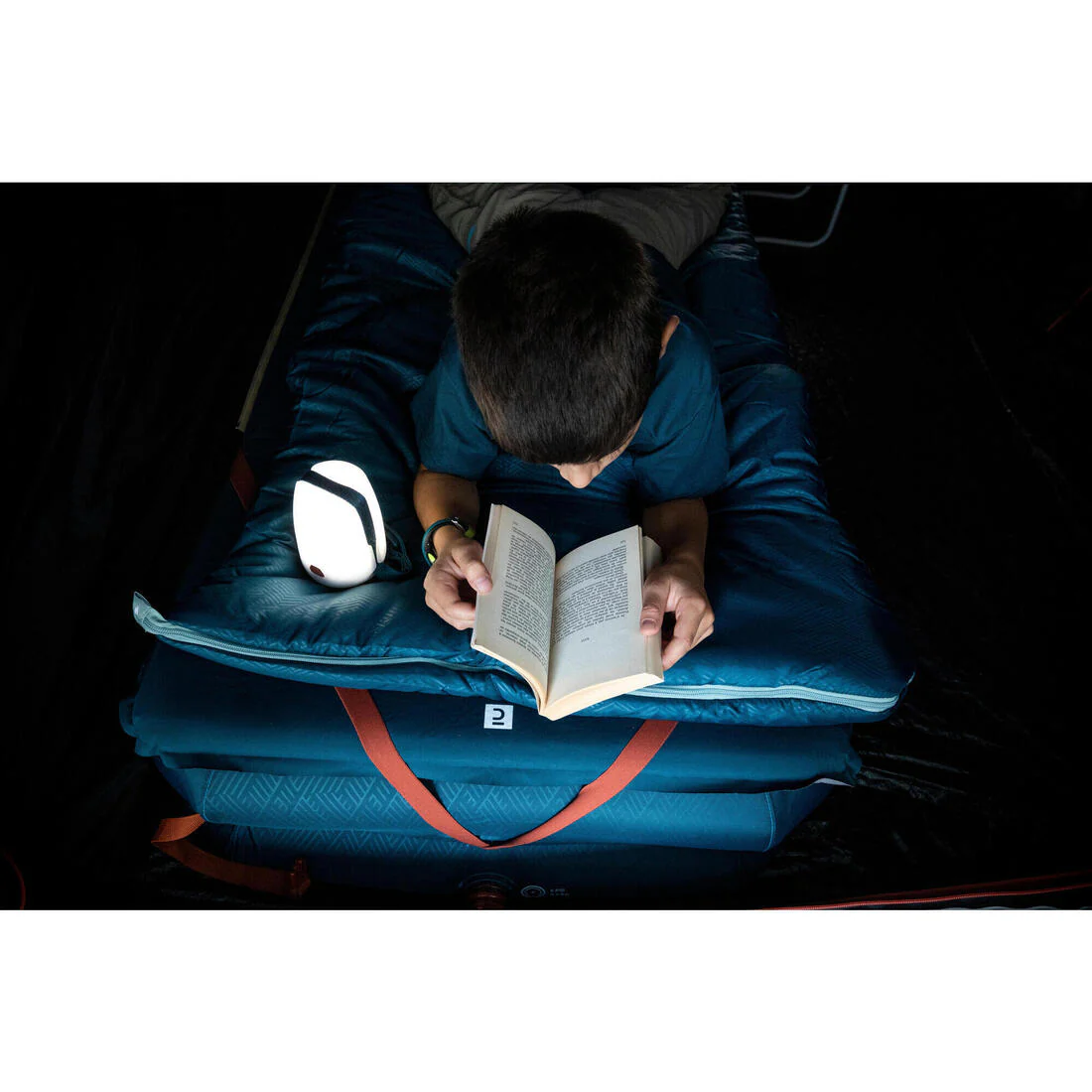 Aislante autoinflable de camping de 65 cm para una persona Comfort - Image 8