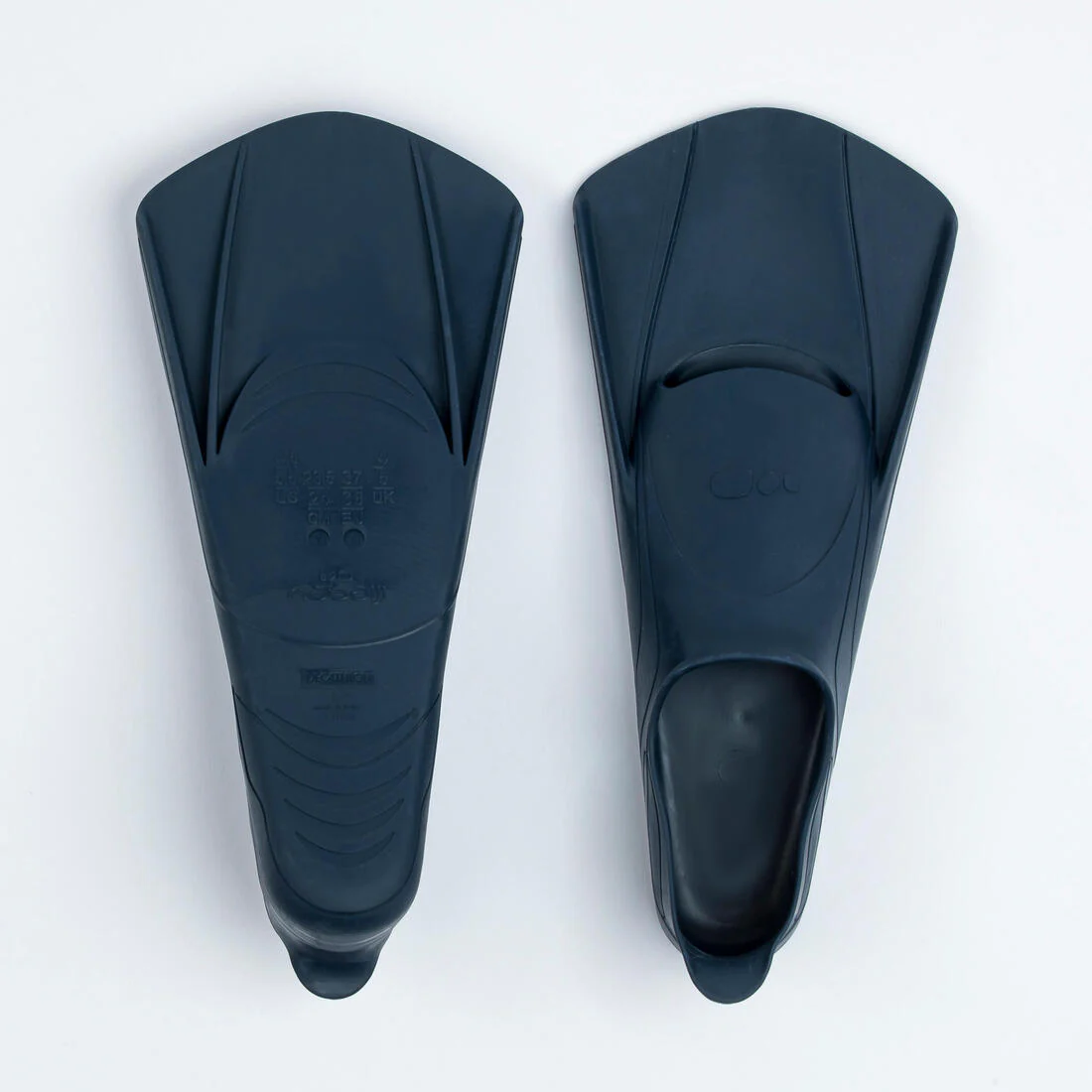 Aletas de natación cortas azules Easyfins - Image 3