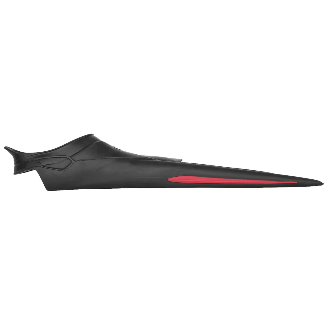 Aletas de natación largas y rígidas negro y rojo TopFins 900 - Image 5