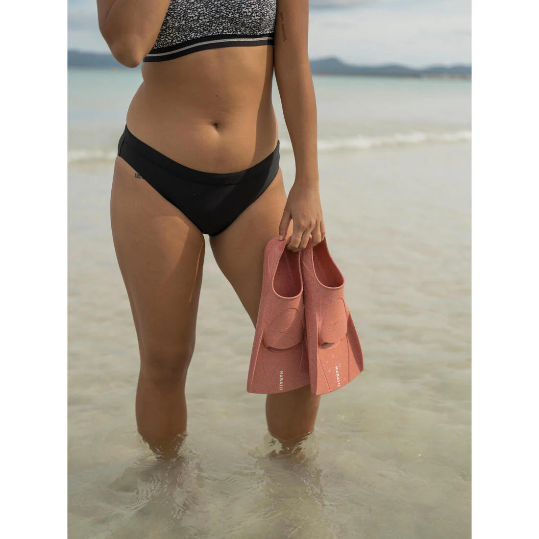 Aletas de natación cortas negras Silifin - Image 51