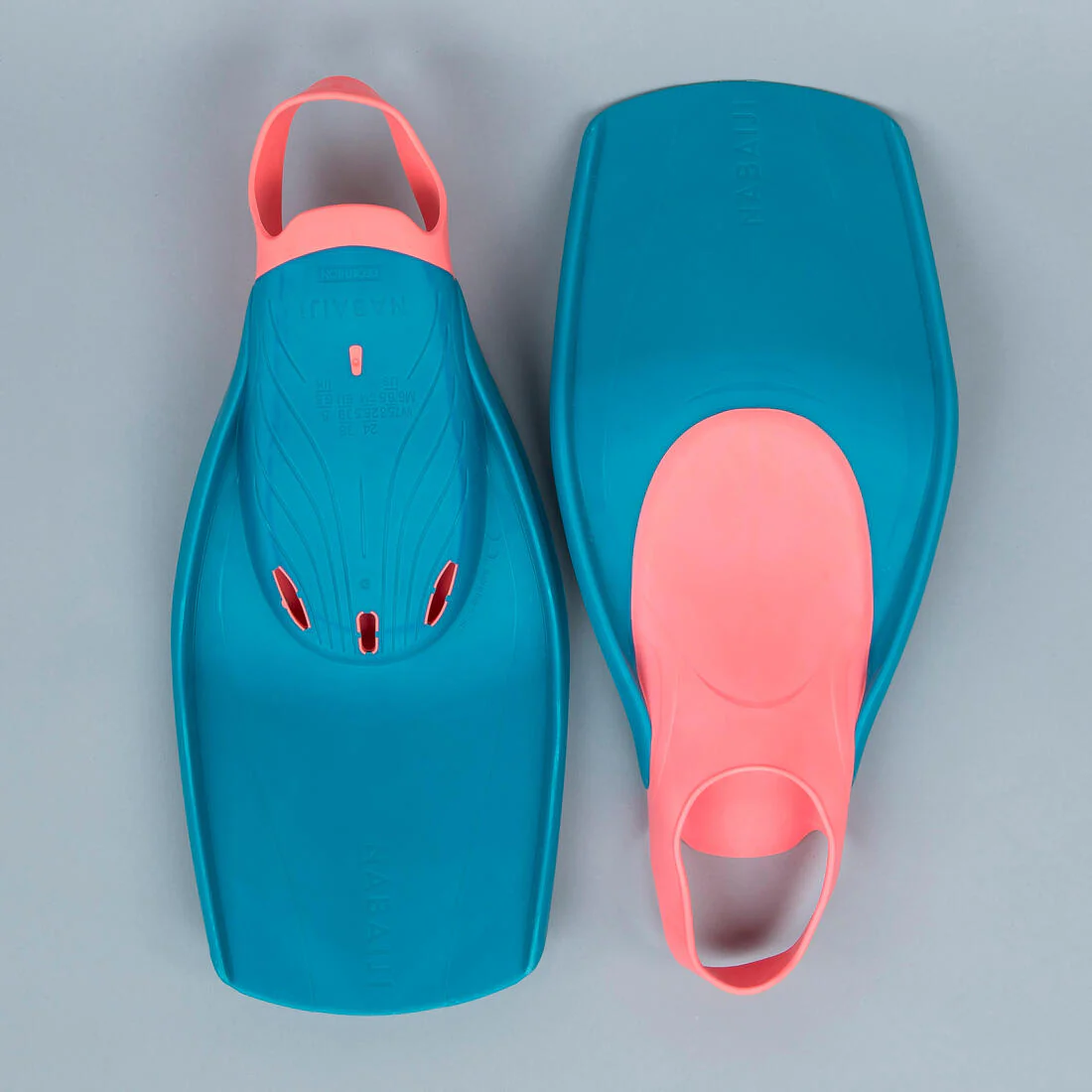 Aletas de Natación Tonifins 500 Azul Coral - Image 3
