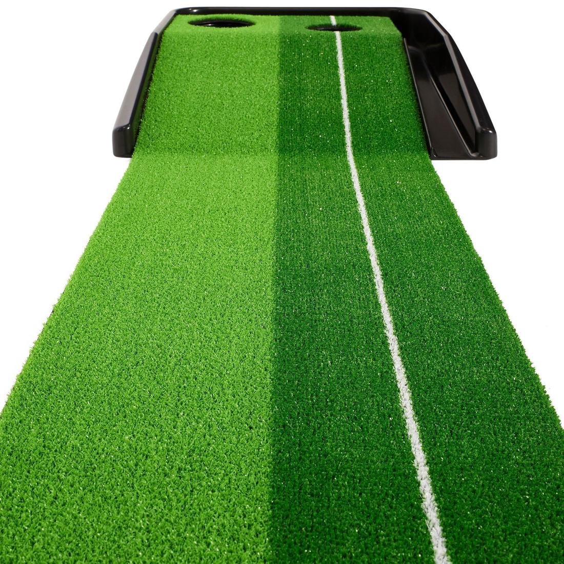 ALFOMBRA DE GOLF PARA PUTTING CON RETORNO DE BOLA - INESIS - Image 2
