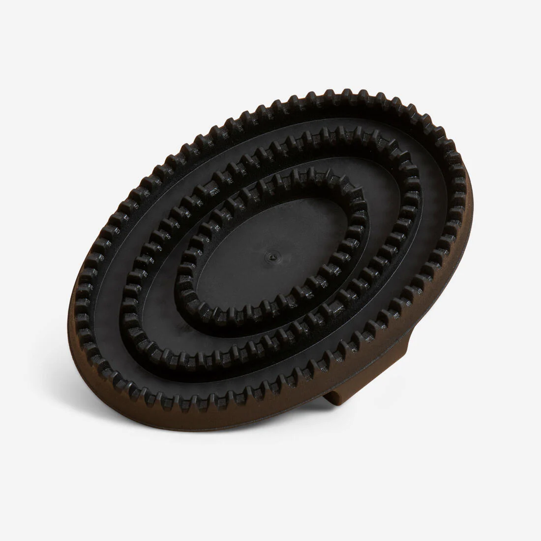 Almohaza flexible de equitación negra (pequeña)