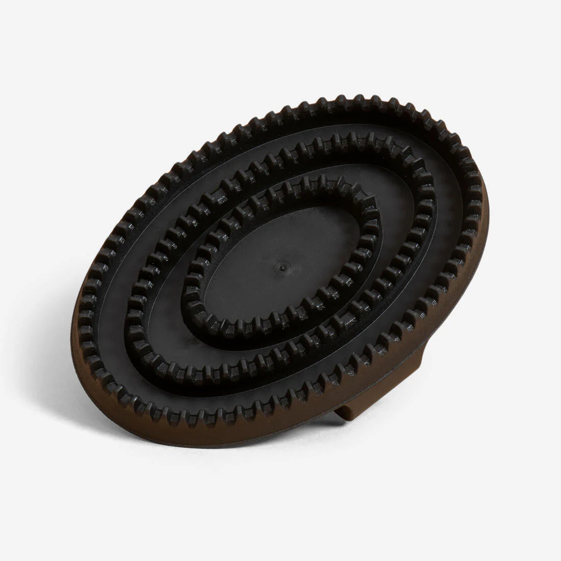 Almohaza flexible de equitación negra (pequeña) - Image 2
