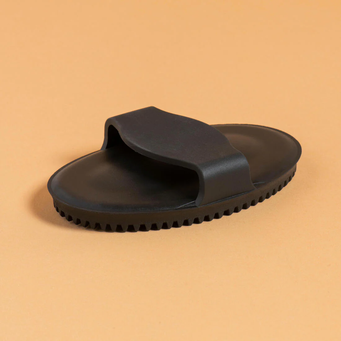 Almohaza flexible de equitación negra (pequeña) - Image 4