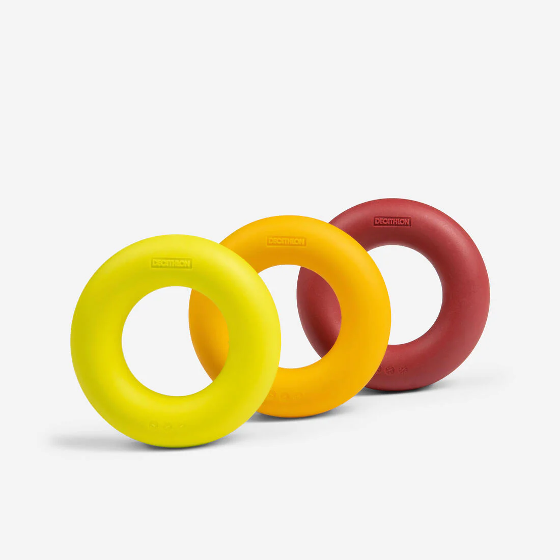 Anillo de agarre de musculación con resistencia difícil rojo de 40 kg - Image 4