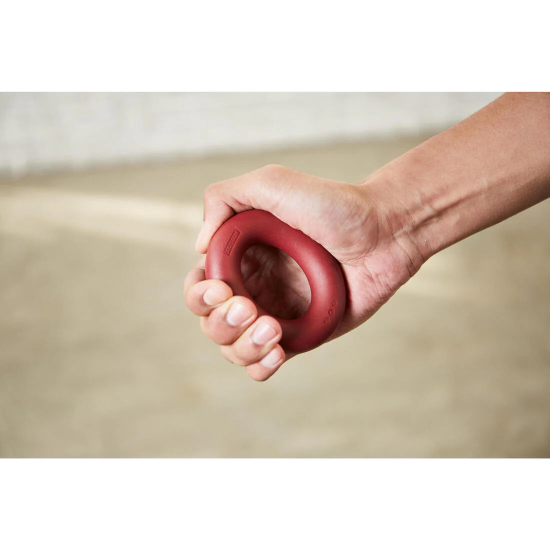 Anillo de agarre de musculación con resistencia difícil rojo de 40 kg - Image 8