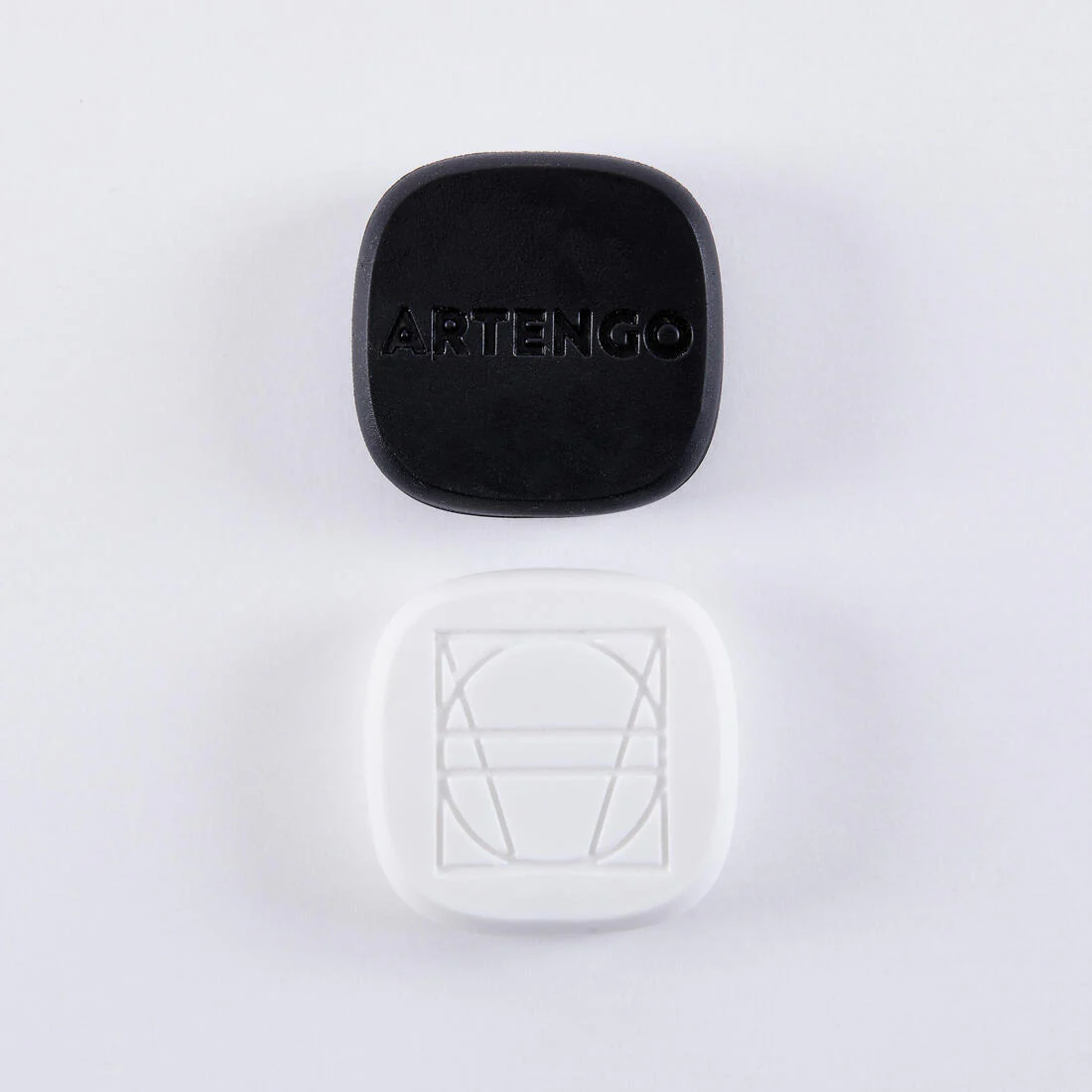 Antivibrador de tenis negro y blanco - Image 2