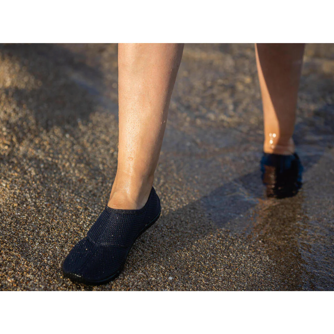 Aquashoes acuáticos grises para adulto Subea 100 - Image 10