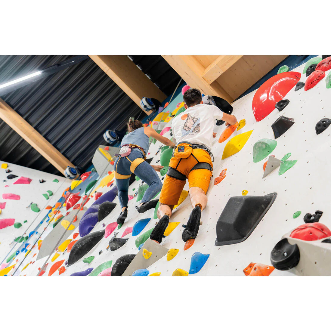 Arnés de escalada y alpinismo negro Klimb - Image 12