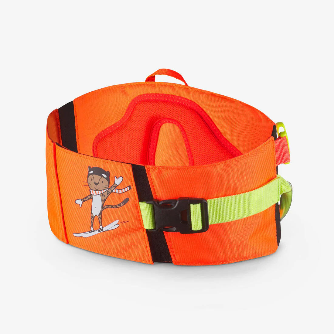 Arnés de iniciación de esquí ajustable naranja para niños Skiwiz - Image 5
