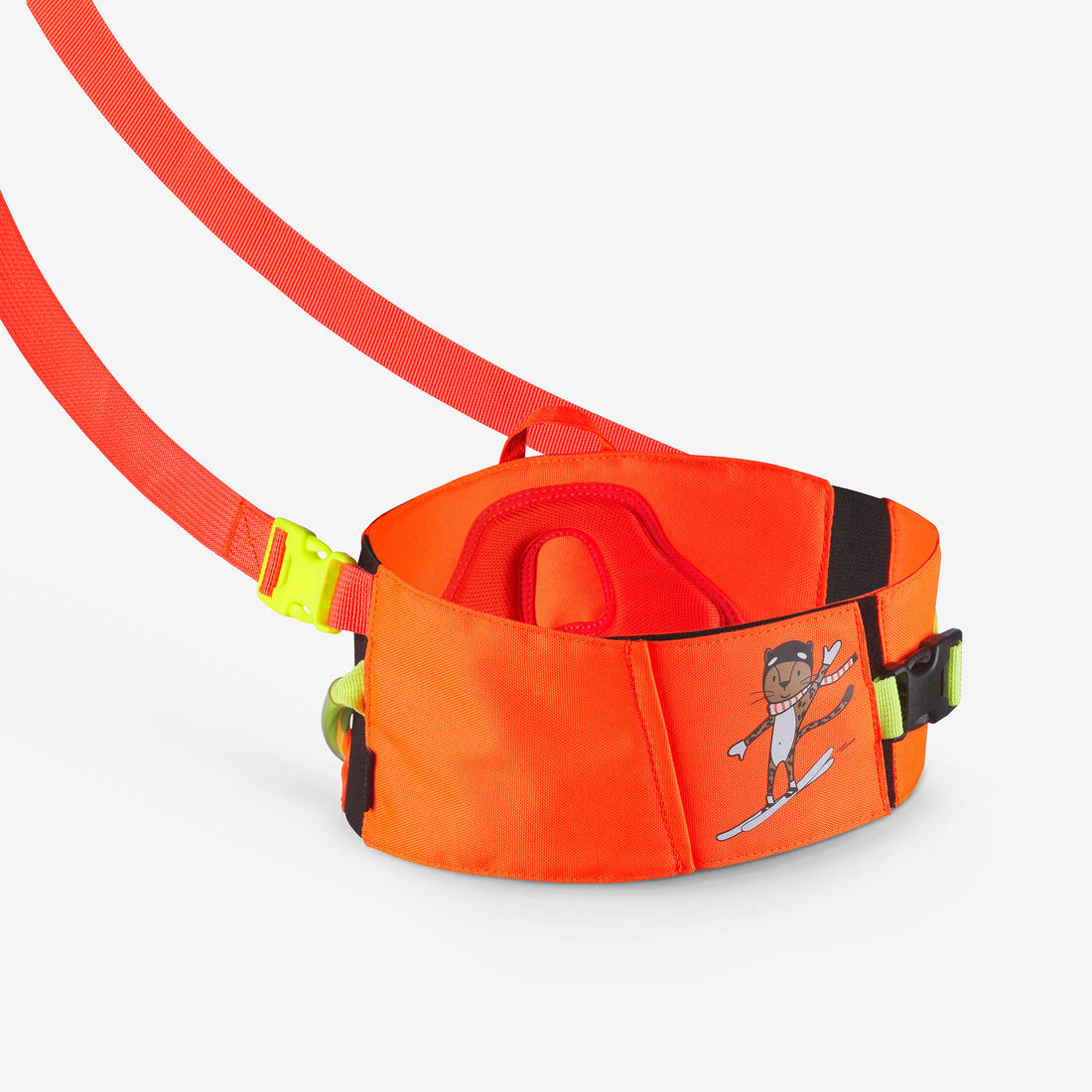 Arnés de iniciación de esquí ajustable naranja para niños Skiwiz - Image 6