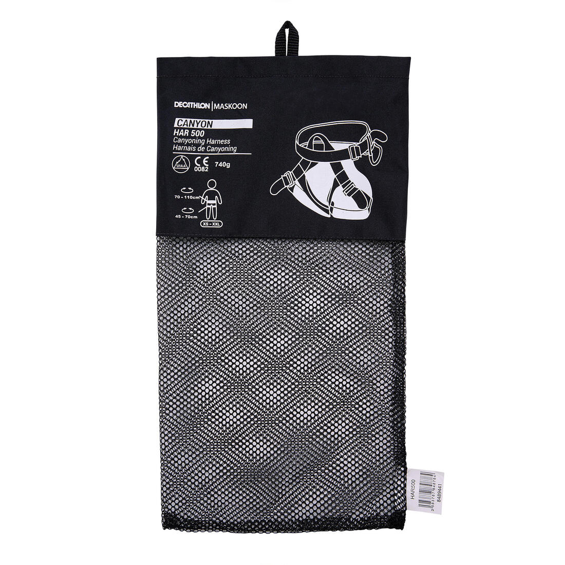 Arnés de barranquismo unisex talla única MK 500 - Image 8
