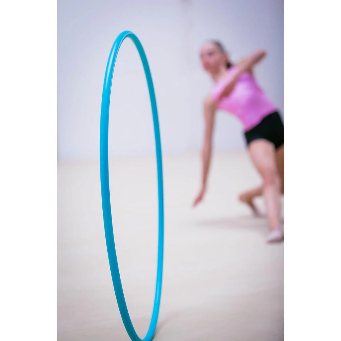 Aro de Gimnasia Rítmica de 85 cm turquesa - Image 2