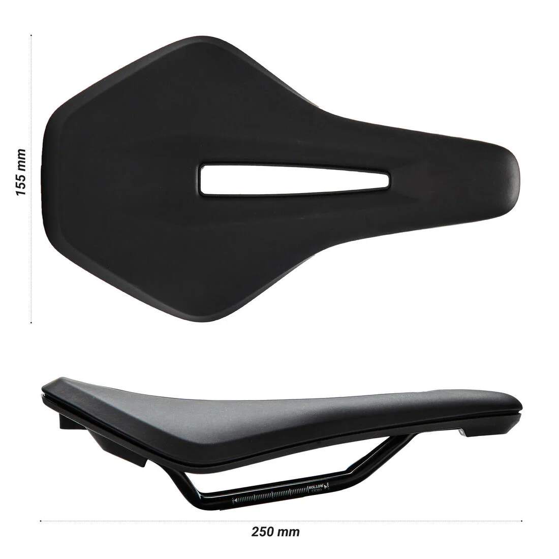 Asiento de bicicleta de carretera/MTB de 155 mm unisex Light - Image 3