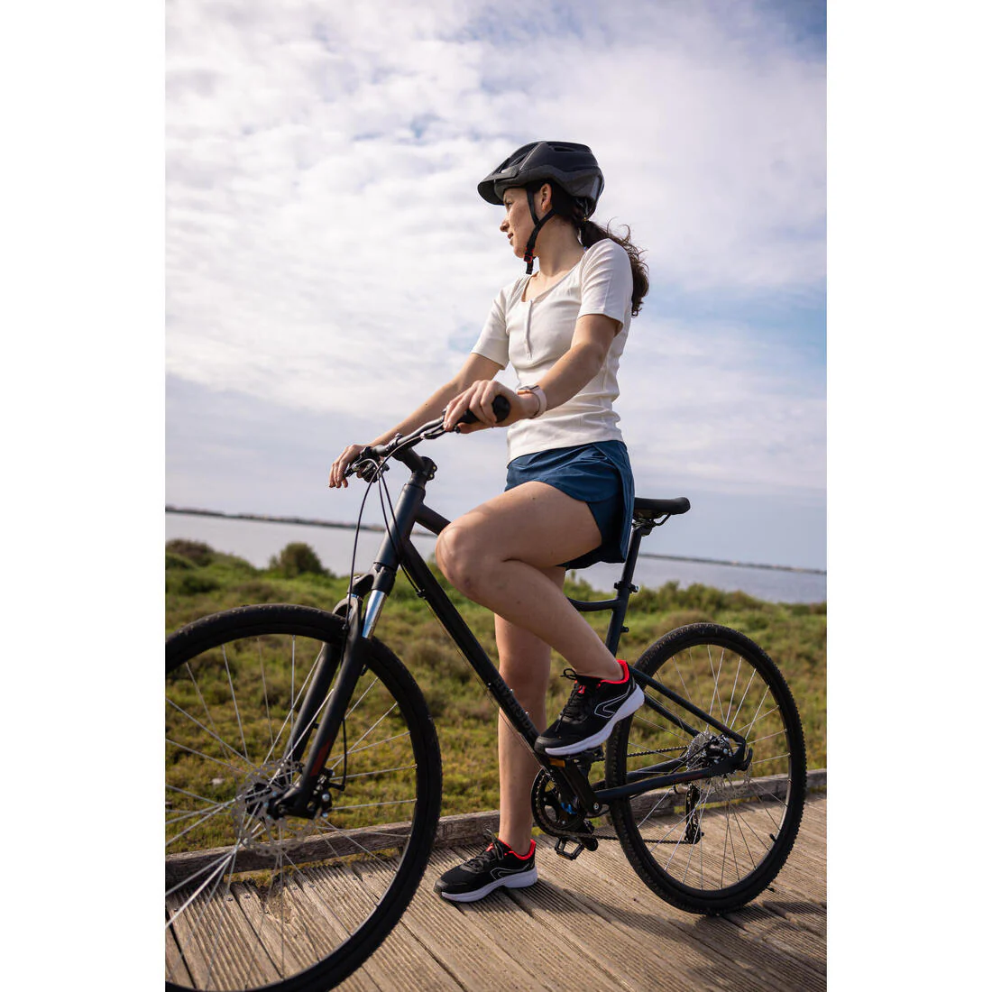 Asiento de bicicleta de trekking y ciudad de 60° con memory foam - Image 13