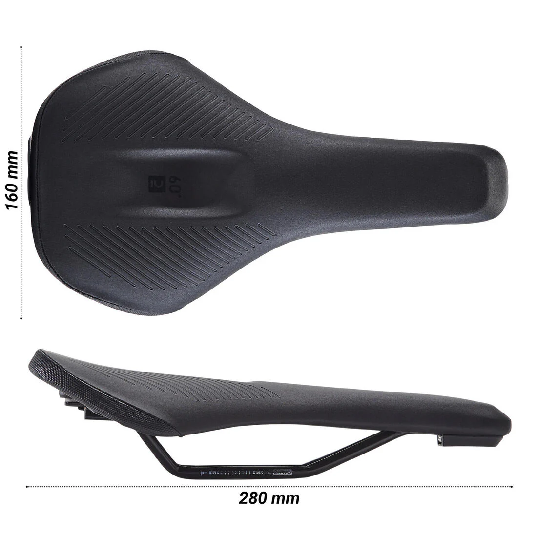 Asiento de bicicleta MTB de 60° LD - Image 3