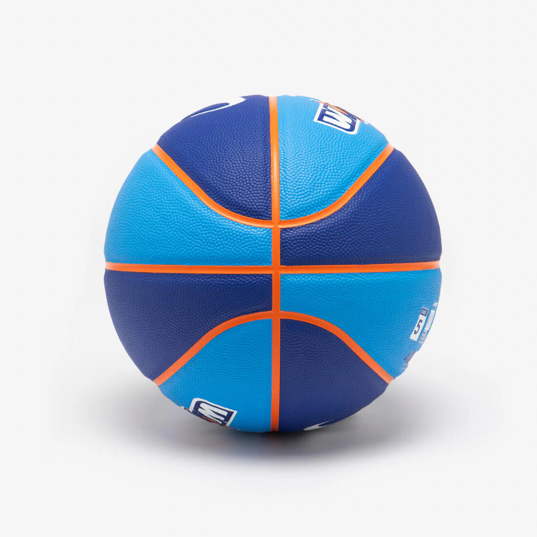 Balón de básquetbol niños Wizzy básquetbol azul talla 5 hasta 10 años - Image 5