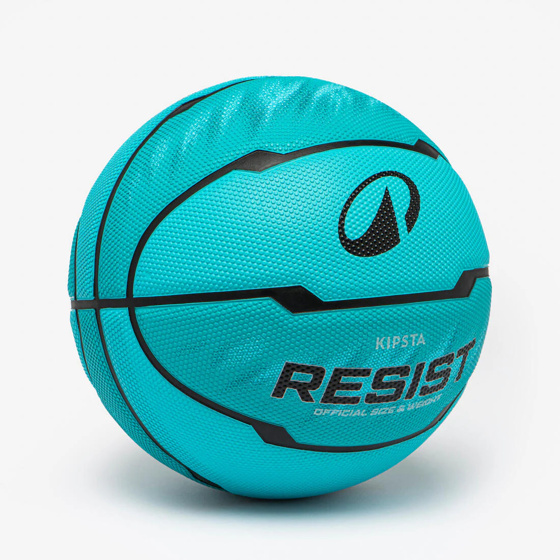 Balón de básquetbol para exterior talla 6 turquesa para niños/mujeres Resist - Image 3