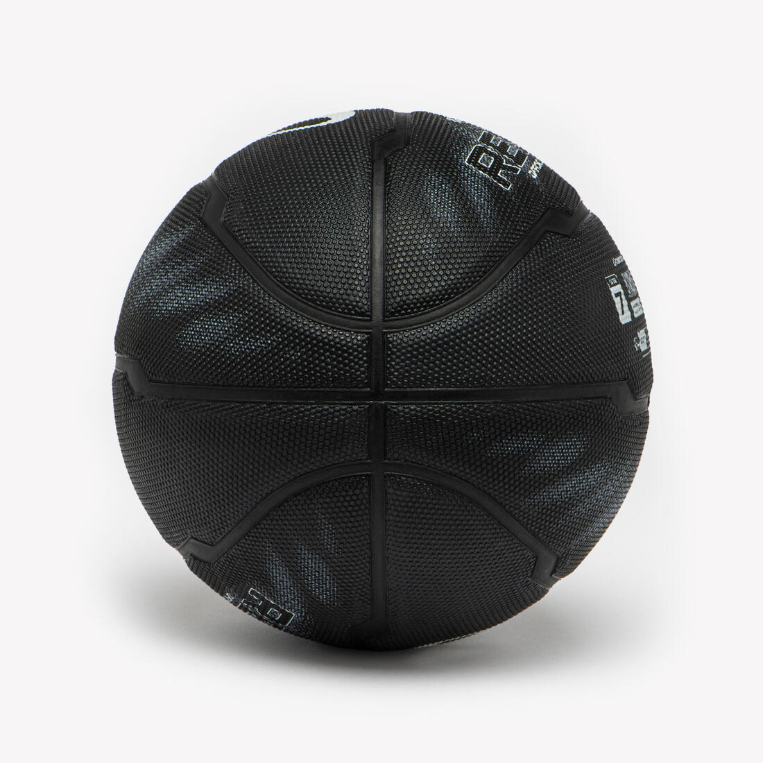 Balón de básquetbol para exterior talla 7 negro para niños/ hombres Resist - Image 6