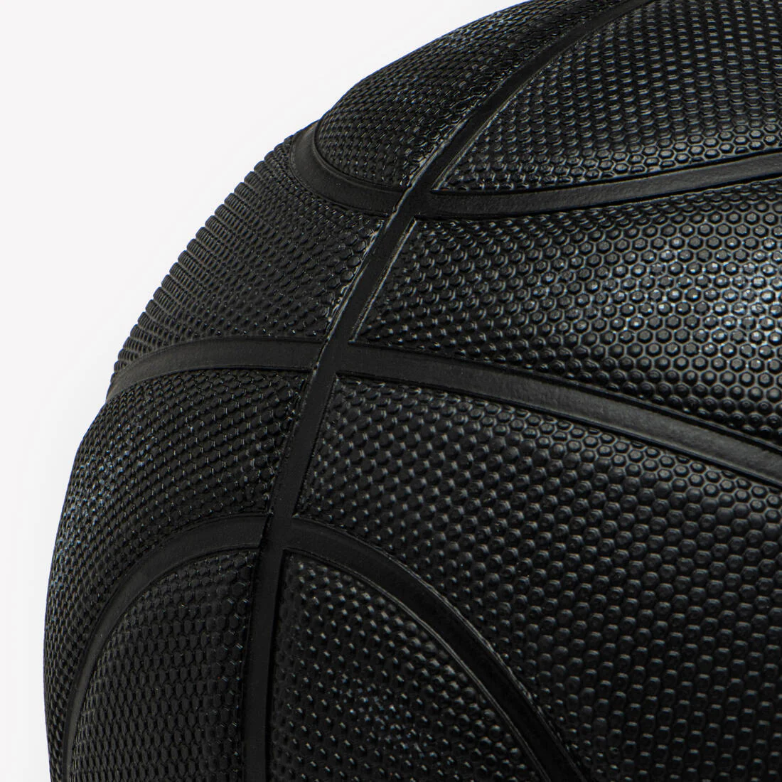 Balón de básquetbol para exterior talla 7 negro para niños/ hombres Resist - Image 7