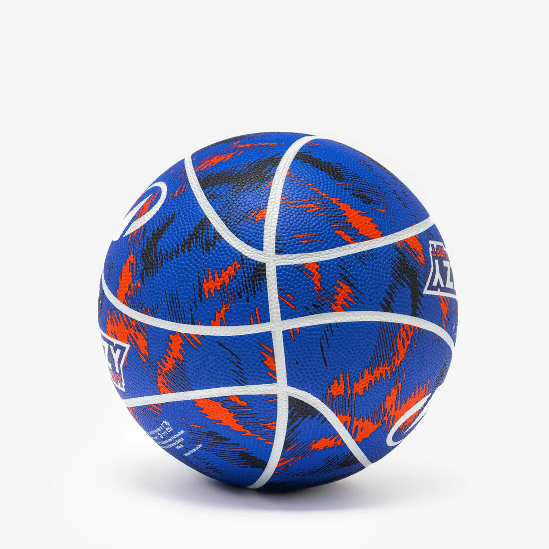 Balón de basquetbol talla 4 Niño - K500 azul naranja - Image 3