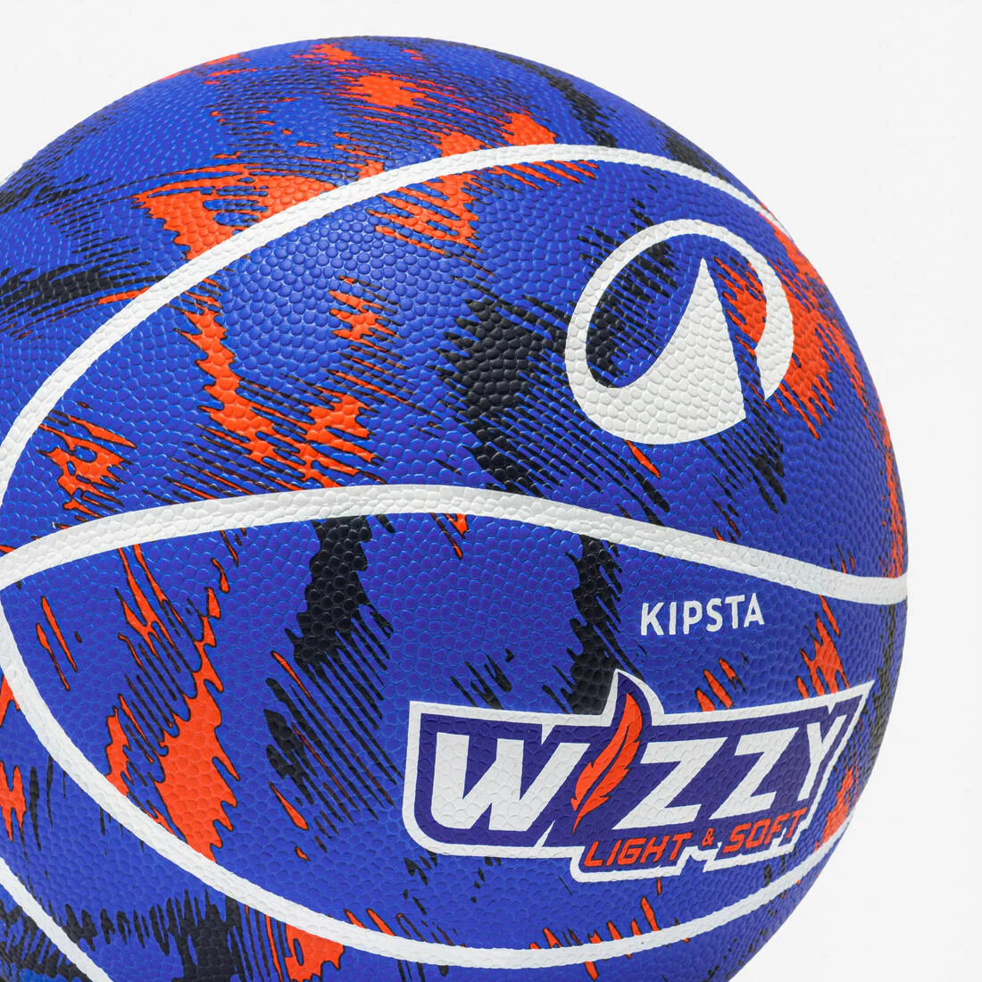Balón de basquetbol talla 4 Niño - K500 azul naranja - Image 5