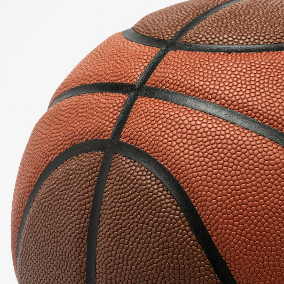 Balón de básquetbol talla 6 naranja con café FIBA BT500 Grip - Image 6
