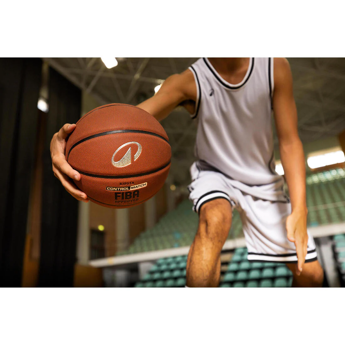 Balón de básquetbol talla 7 café BT500 FIBA - Image 9