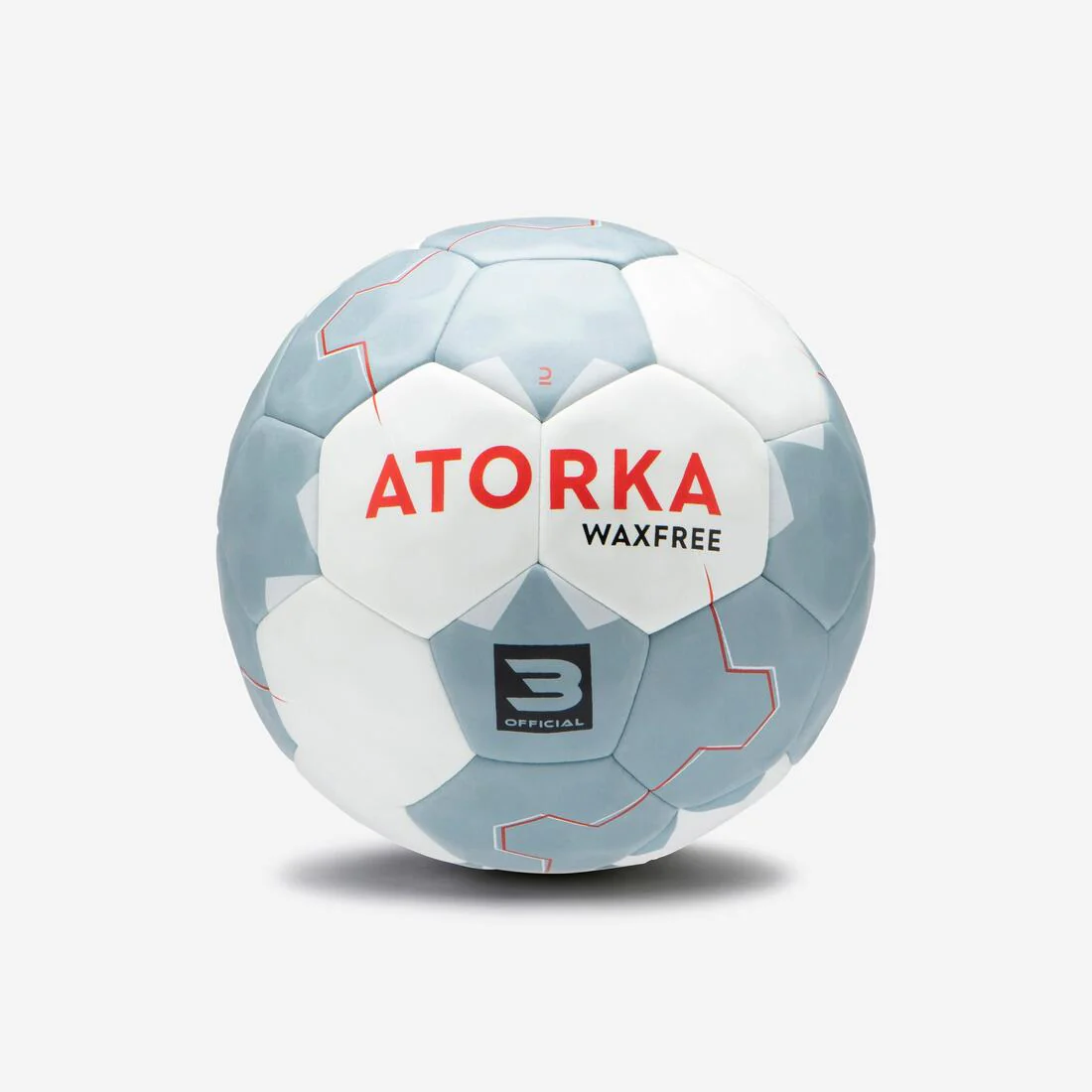 Balón de handball sin resina talla 3 H500 Wax Free