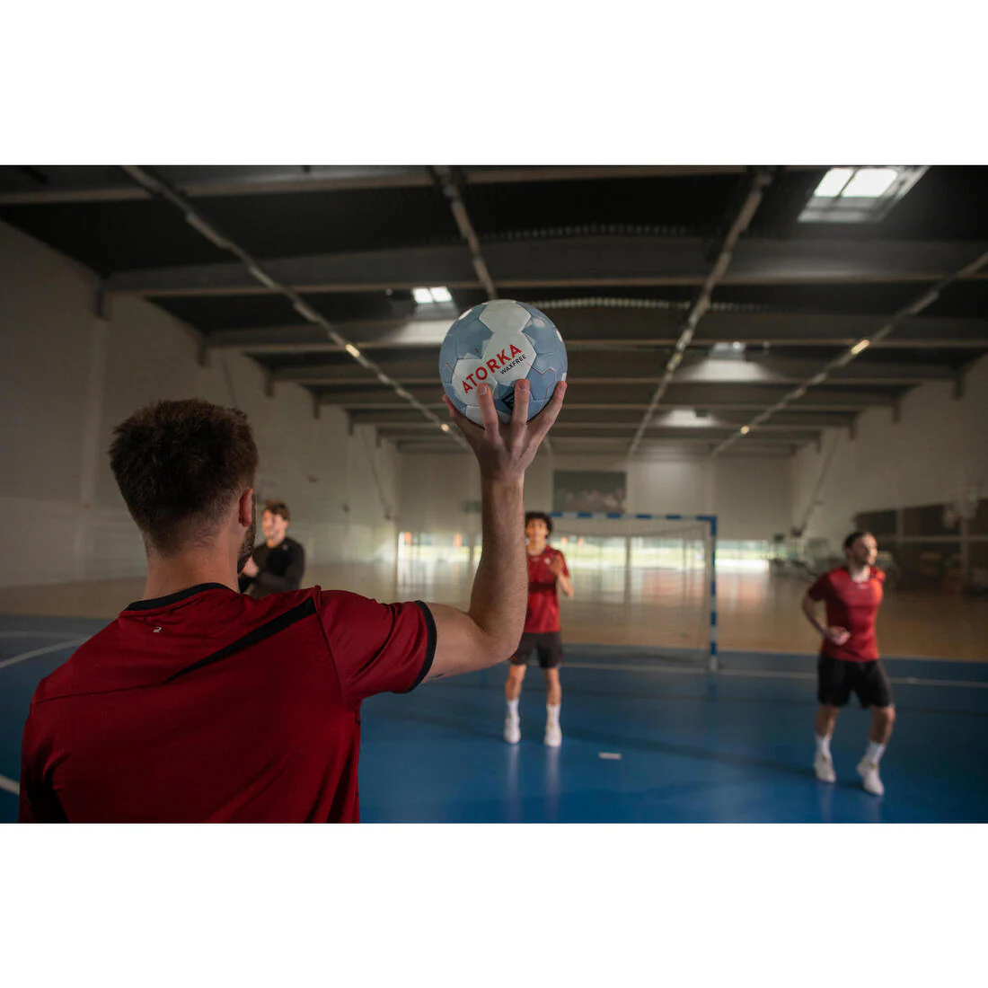 Balón de handball sin resina talla 3 H500 Wax Free - Image 10