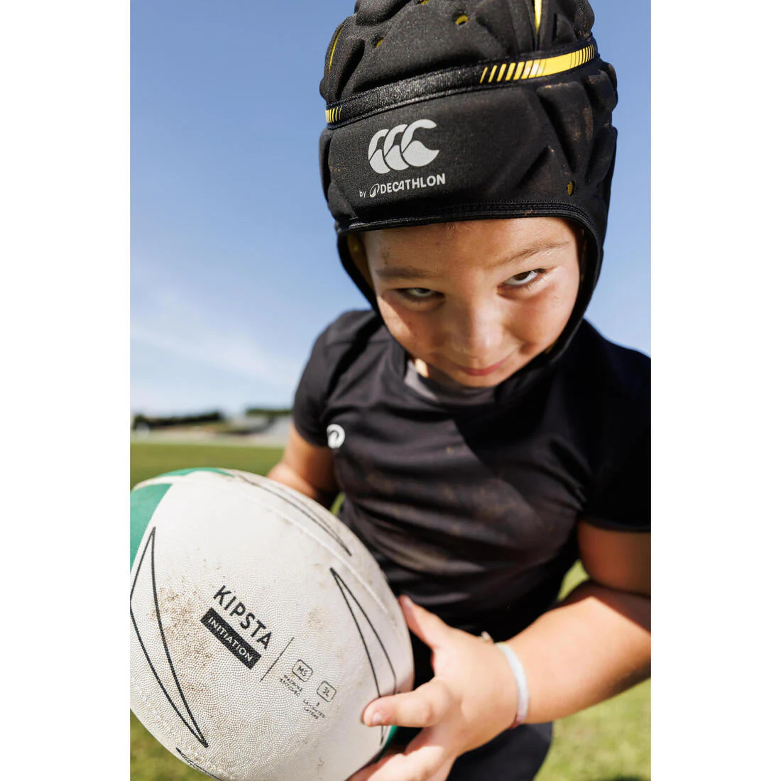 Balón de rugby de iniciación talla 4 verde - Image 9