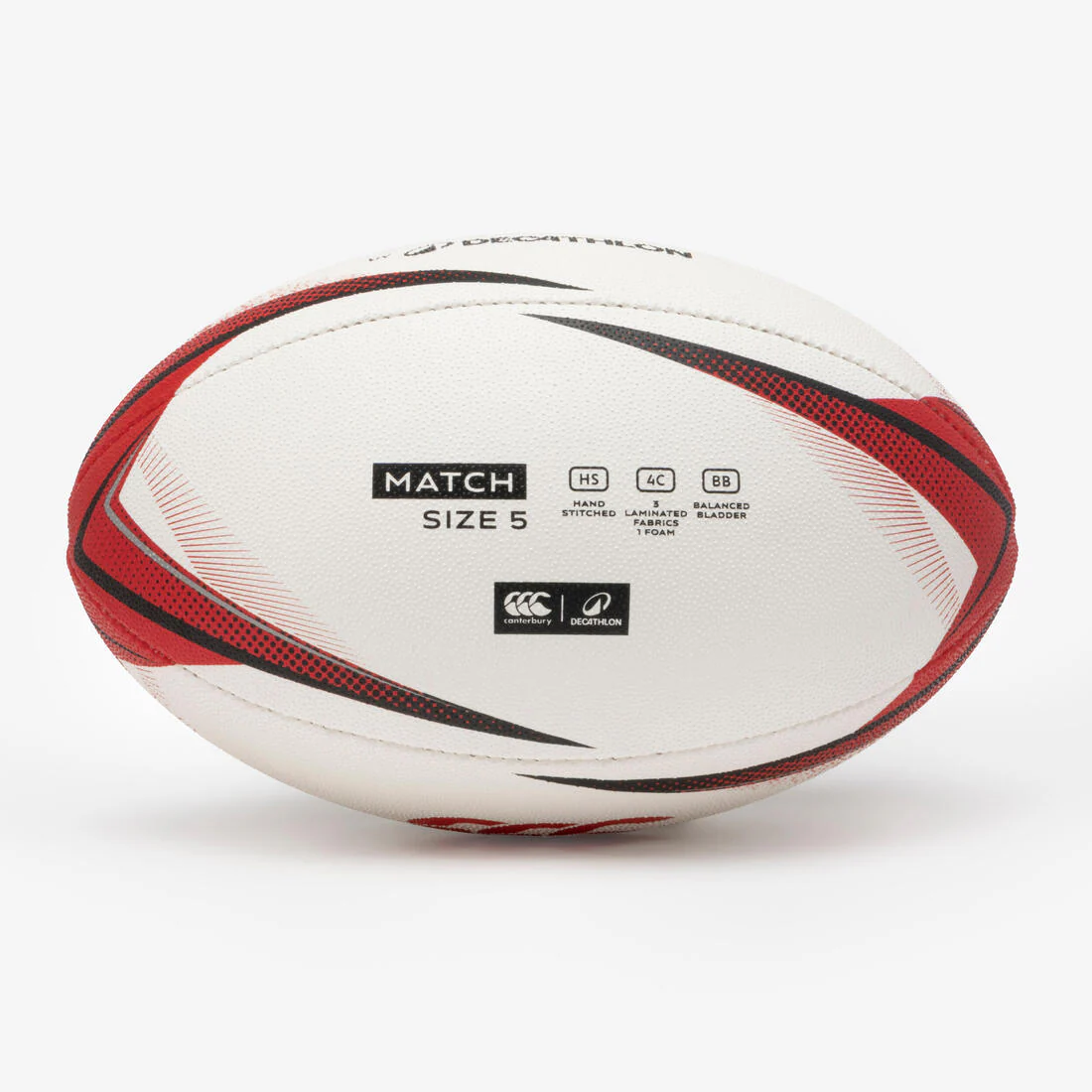 Balón de rugby de partido talla 5 rojo Decathlon | Canterbury - Image 3
