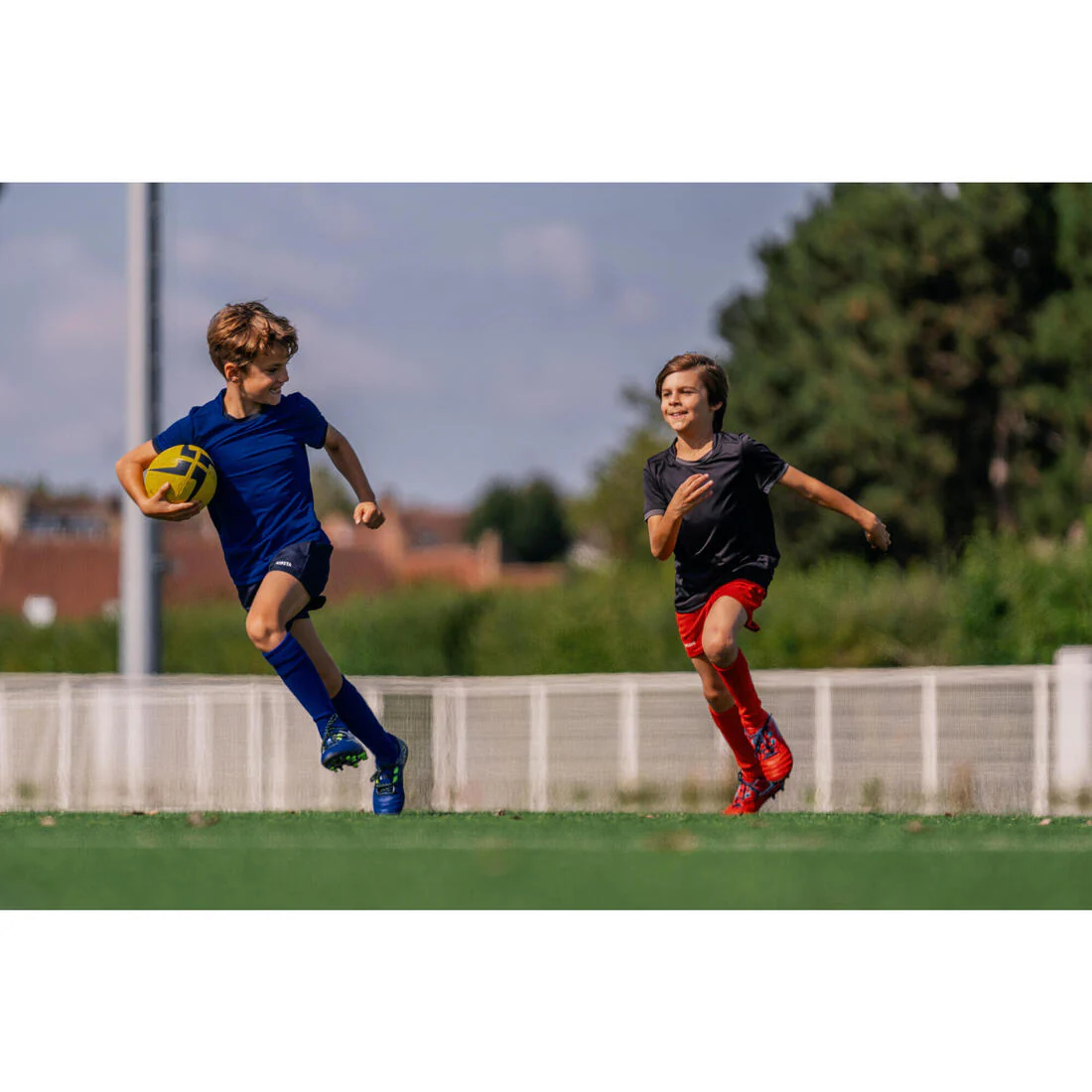 Balón de rugby niño - R100 iniciación light talla 3 amarillo - Image 10