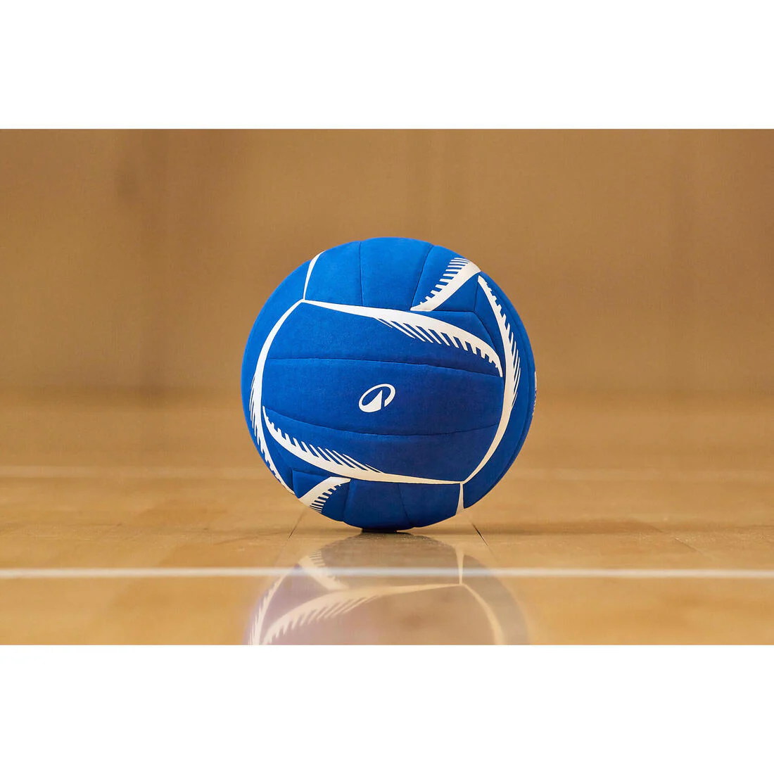 Balón de voleibol azul con blanco de 200/220 g VB500 Soft - Image 7