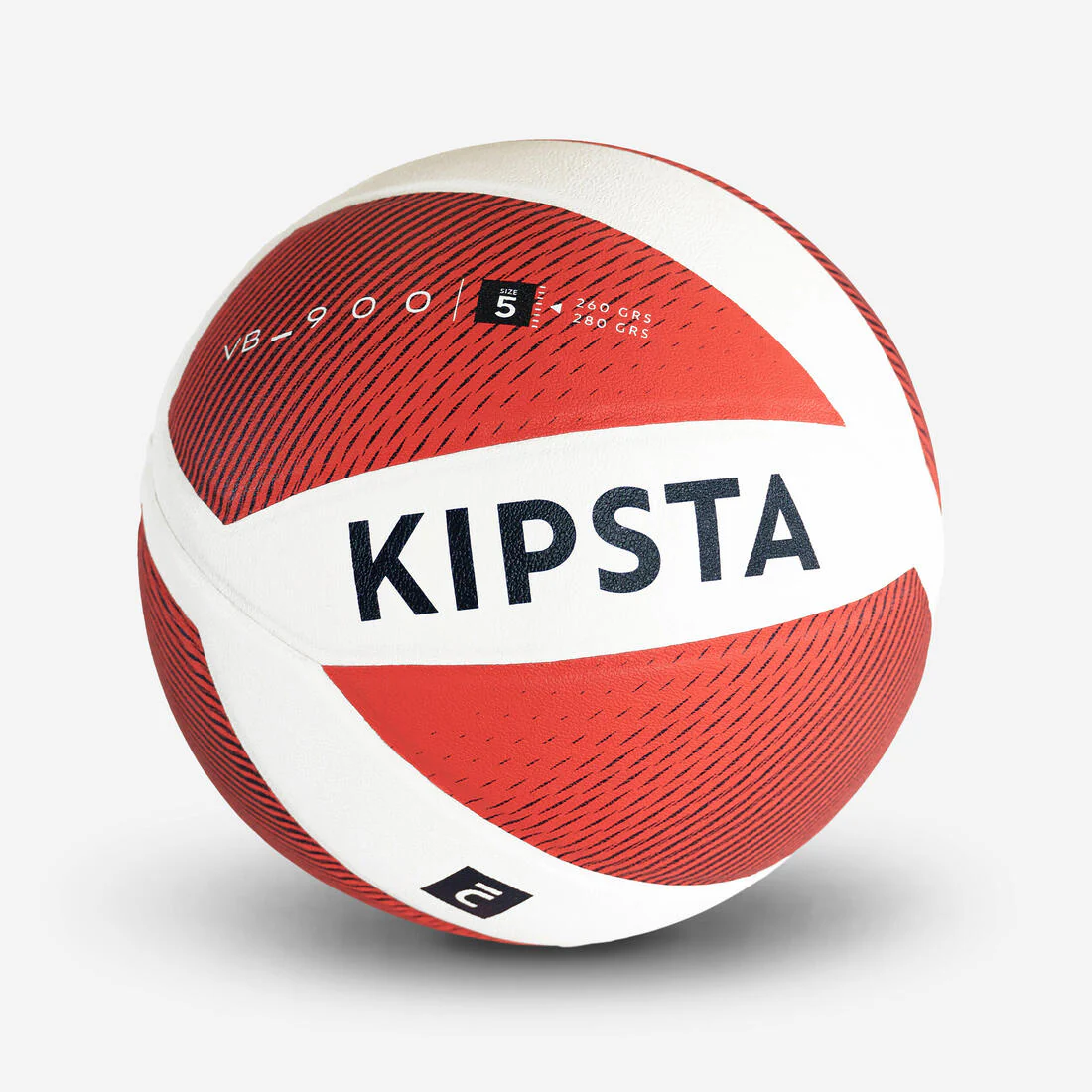 Balón de voleibol blanco con rojo V900