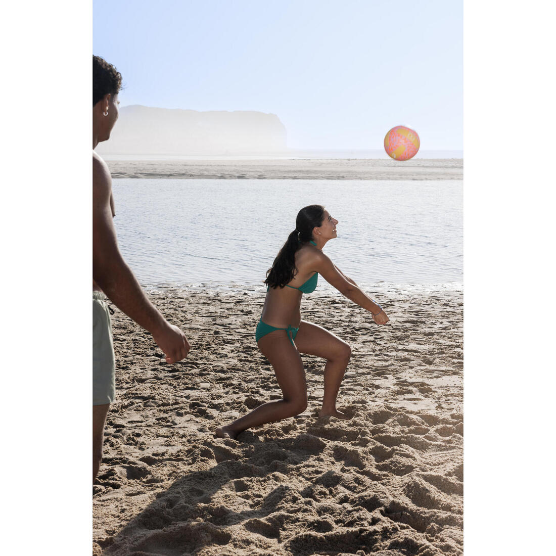 Balón de voleibol de playa verde con BV500 - Image 12