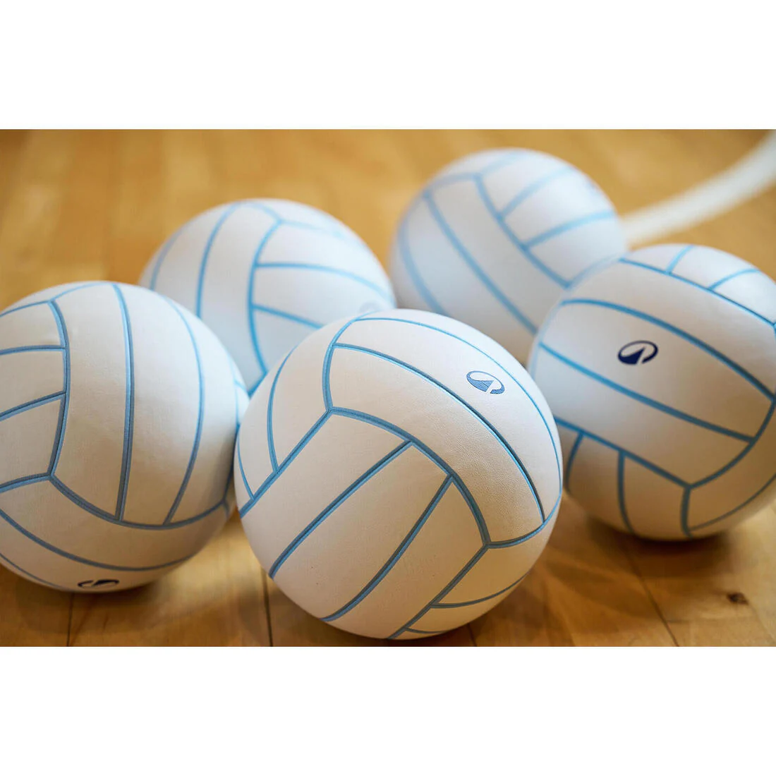 Balón de voleibol gris, azul y rojo V500 - Image 24