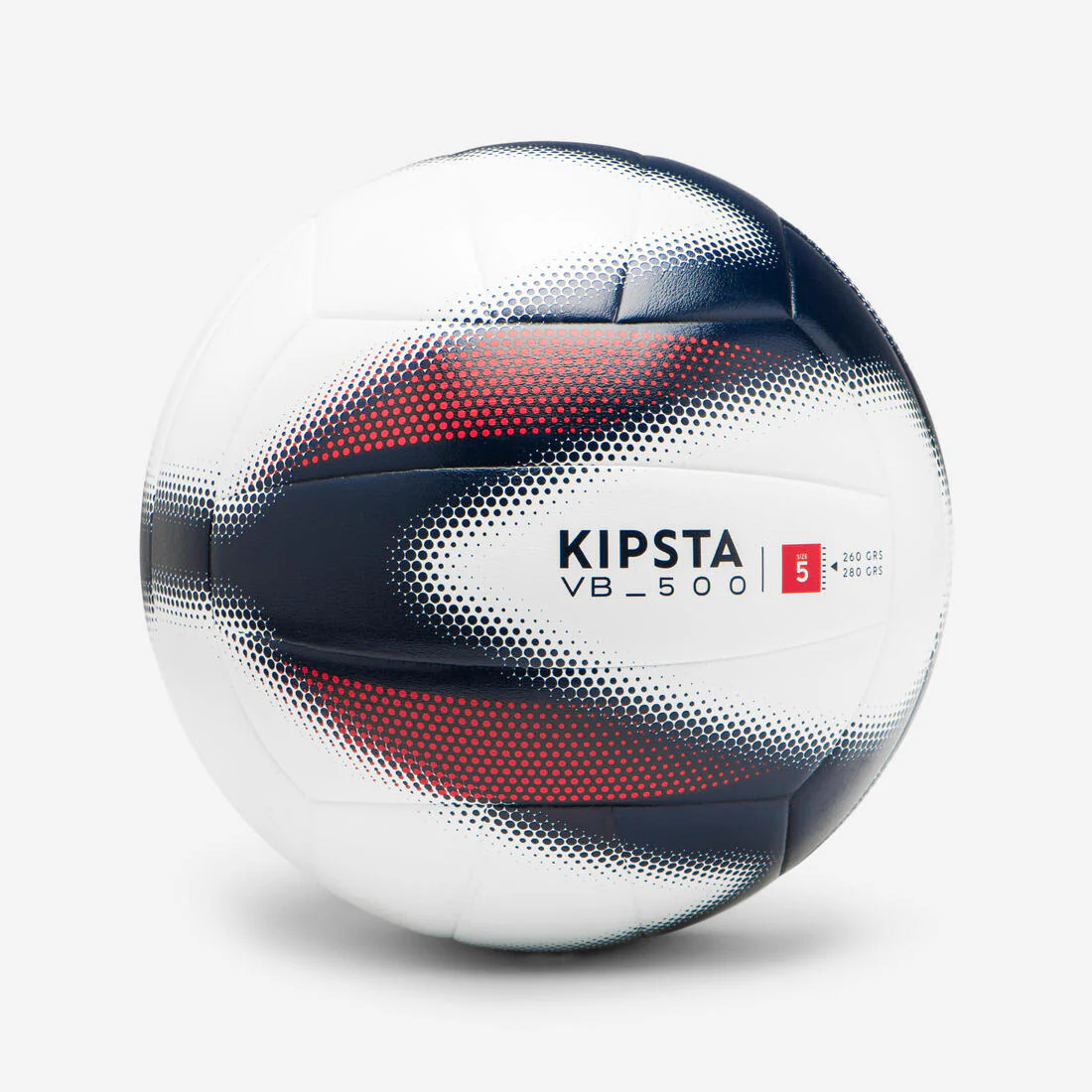 Balón de voleibol gris, azul y rojo V500 - Image 3