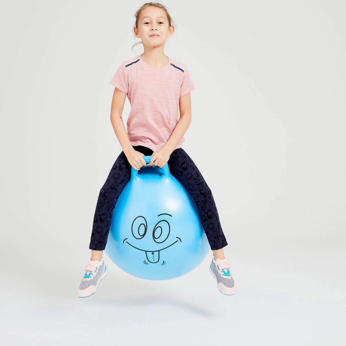 Balón saltador Resist 60 cm gimnasia niños azul - Image 7