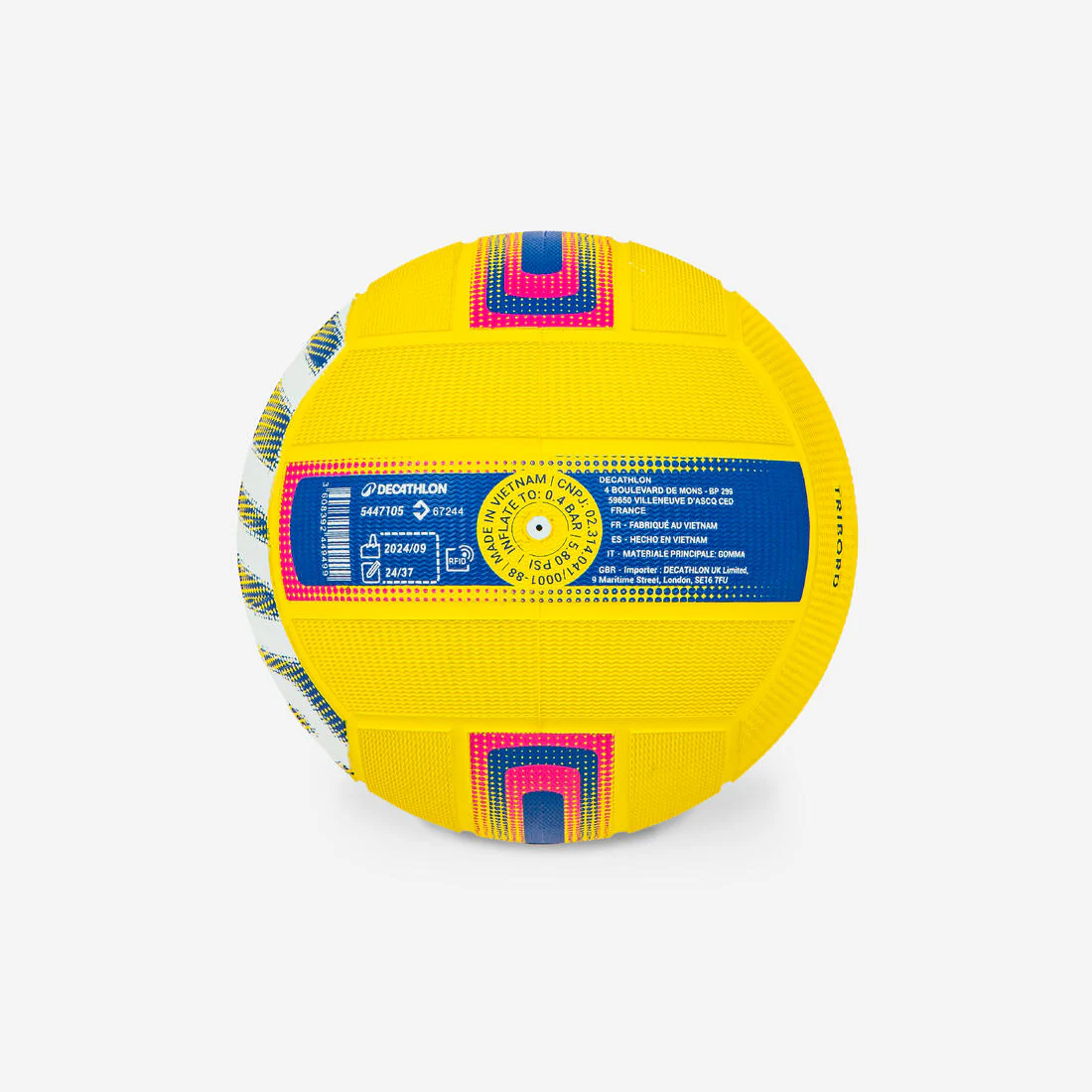 Balón Waterpolo Easy Azul Talla 3 - Image 7