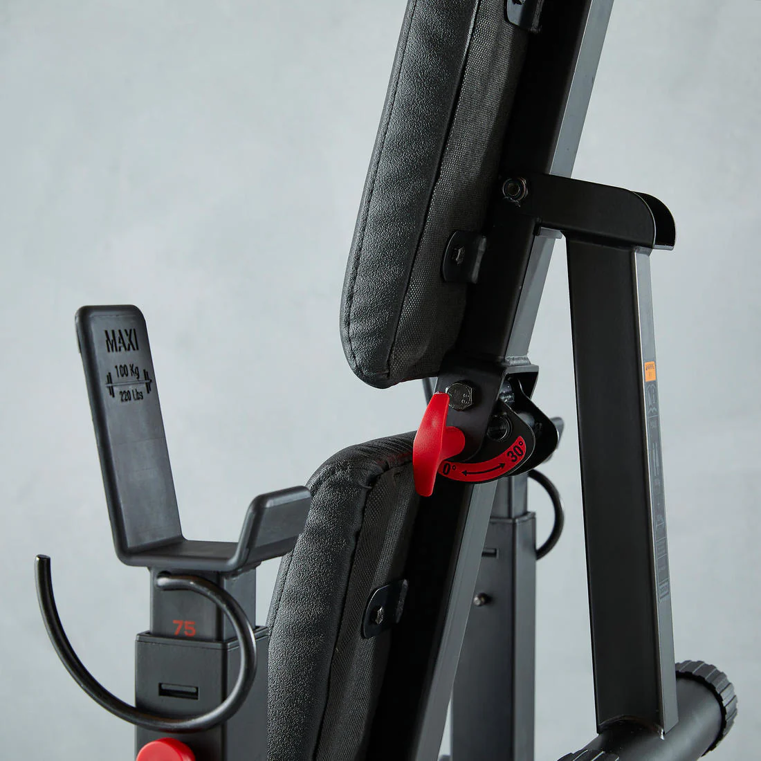 Banco de musculación para press de pecho plegable y reclinable - Image 14