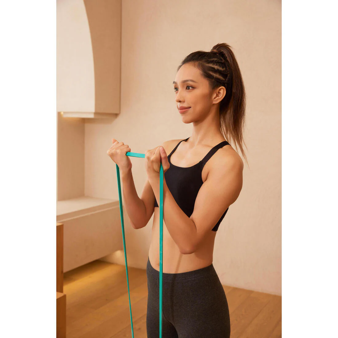 Banda elástica de musculación azul de 15 kg - Image 6