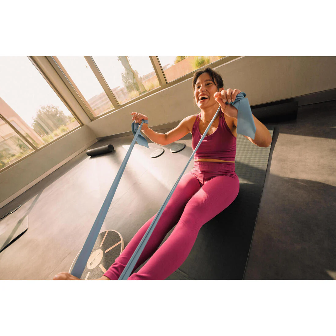 Banda Elástica Pilates Azul Resistencia 2 kg - Image 6